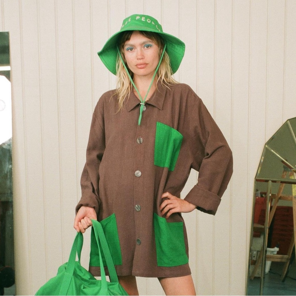 Fashion Brand Company Tree People Brown Jacket Medium
